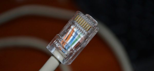 Обжатый кабель rj 45