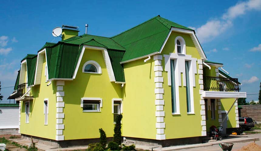 Покраска фасада