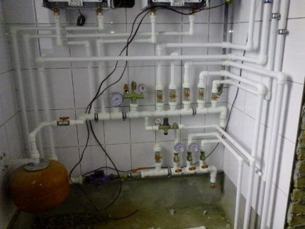 Обвязка газового котла