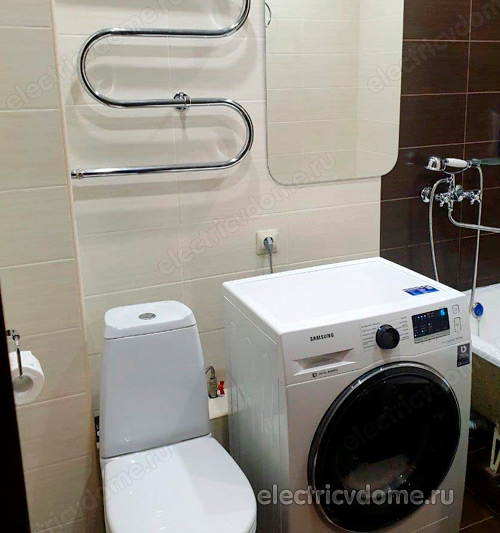 розетка в ванне для стиральной машины_rozetka v vanne